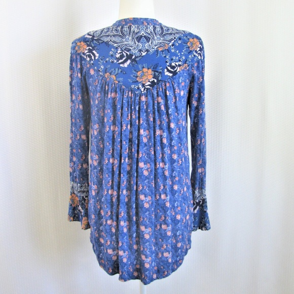 Free People Wildflower Fields floral Tunic - Picture 6 of 8